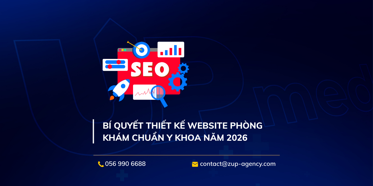 Bí quyết thiết kế website phòng khám chuẩn y khoa năm 2026