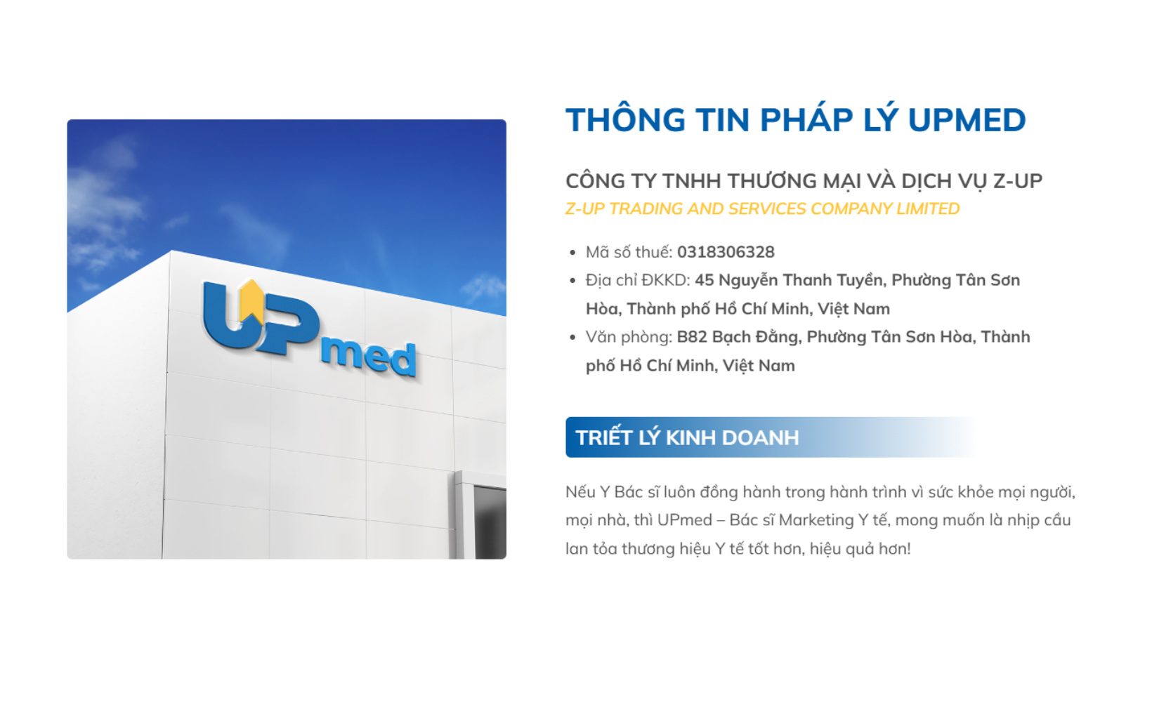 Công ty xây dựng thương hiệu y tế uy tín, chuyên nghiệp - UPmed