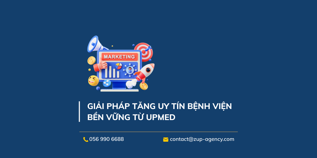 Giải pháp tăng uy tín bệnh viện bền vững từ UPmed