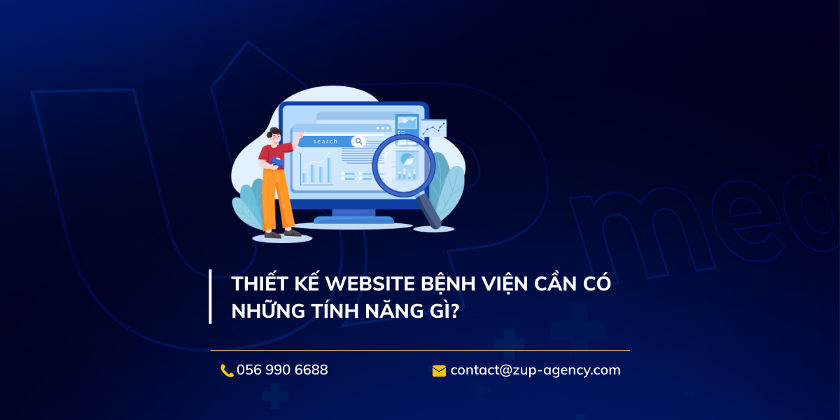 Thiết kế website bệnh viện cần có những tính năng gì?