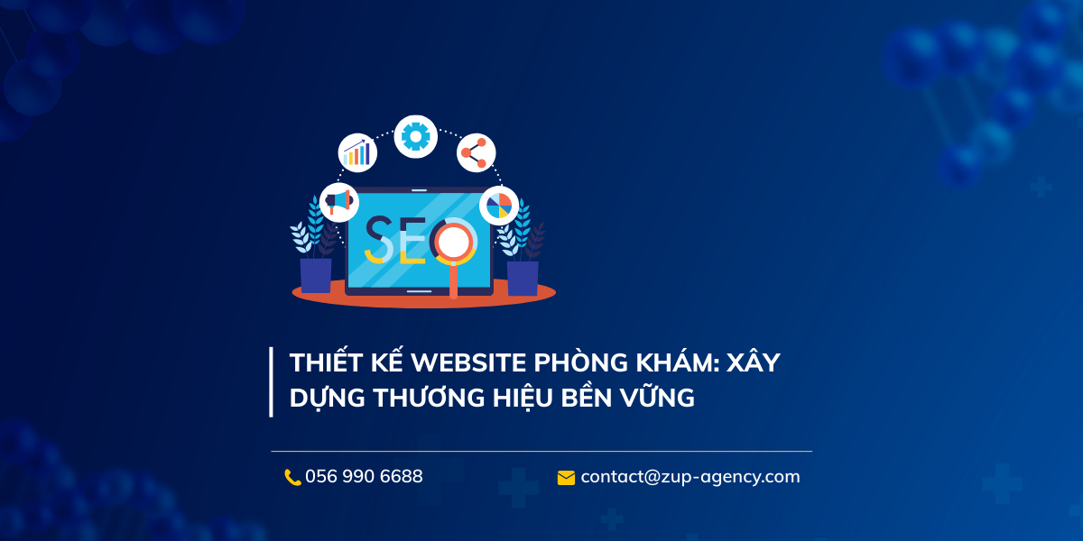 Thiết kế website phòng khám: Xây dựng thương hiệu bền vững