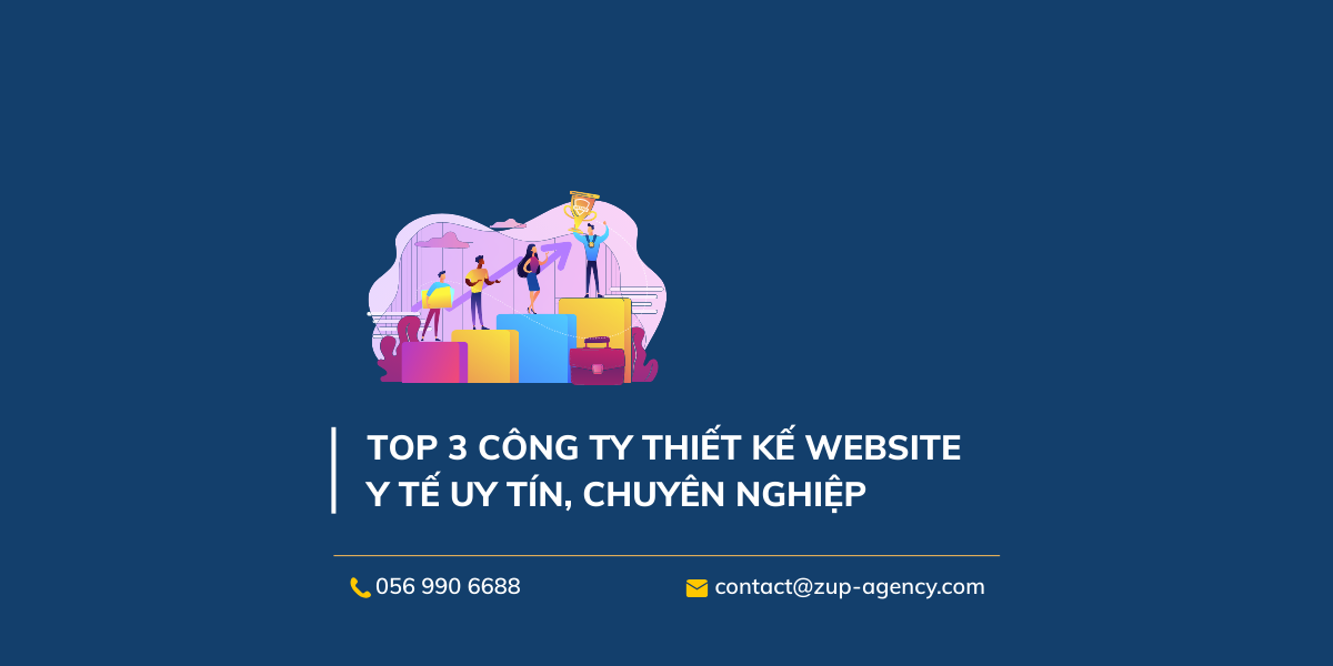 TOP 3 công ty thiết kế website y tế uy tín, chuyên nghiệp
