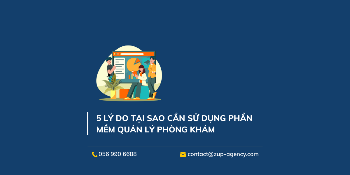 5 lý do tại sao cần sử dụng phần mềm quản lý phòng khám