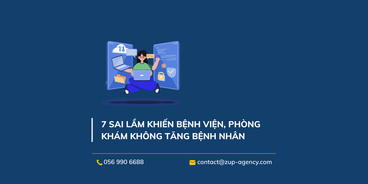 7 sai lầm khiến bệnh viện, phòng khám không tăng bệnh nhân
