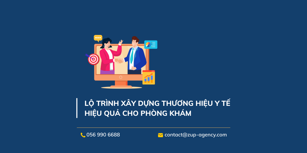 Lộ trình xây dựng thương hiệu y tế hiệu quả cho phòng khám
