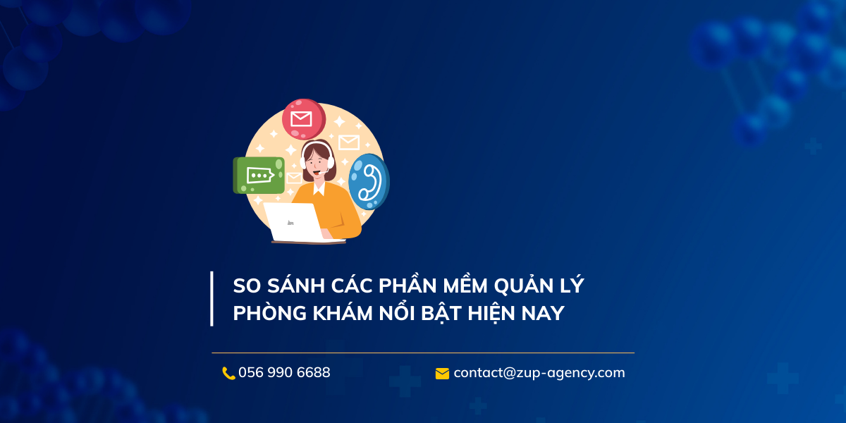 So sánh các phần mềm quản lý phòng khám nổi bật hiện nay