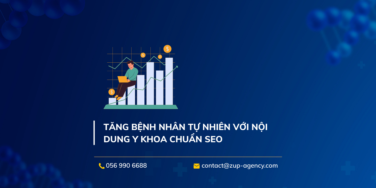 Tăng bệnh nhân tự nhiên với nội dung y khoa chuẩn SEO