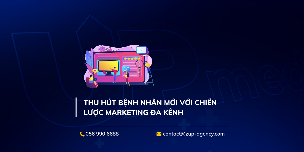 Thu hút bệnh nhân mới với chiến lược Marketing đa kênh