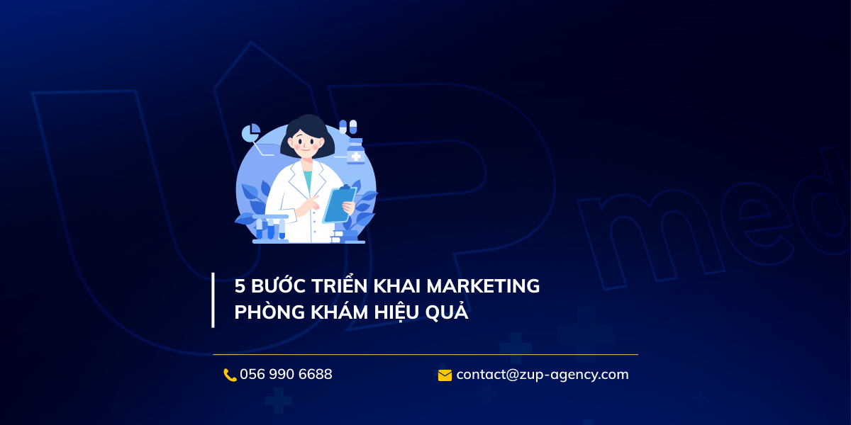 5 bước triển khai Marketing phòng khám hiệu quả