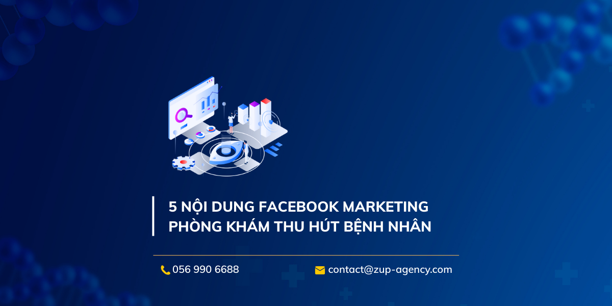 5 nội dung Facebook Marketing phòng khám thu hút bệnh nhân