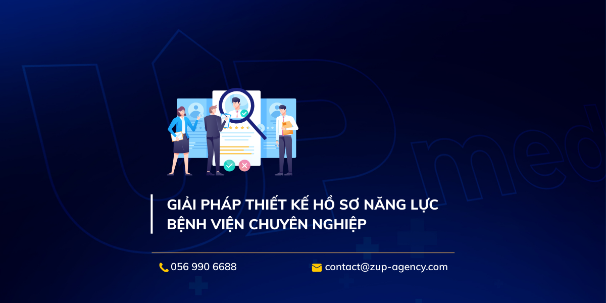 Giải pháp thiết kế hồ sơ năng lực bệnh viện chuyên nghiệp