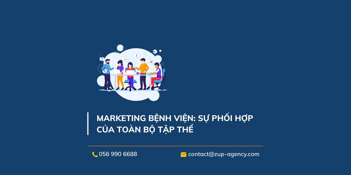 Marketing bệnh viện: Sự phối hợp của toàn bộ tập thể