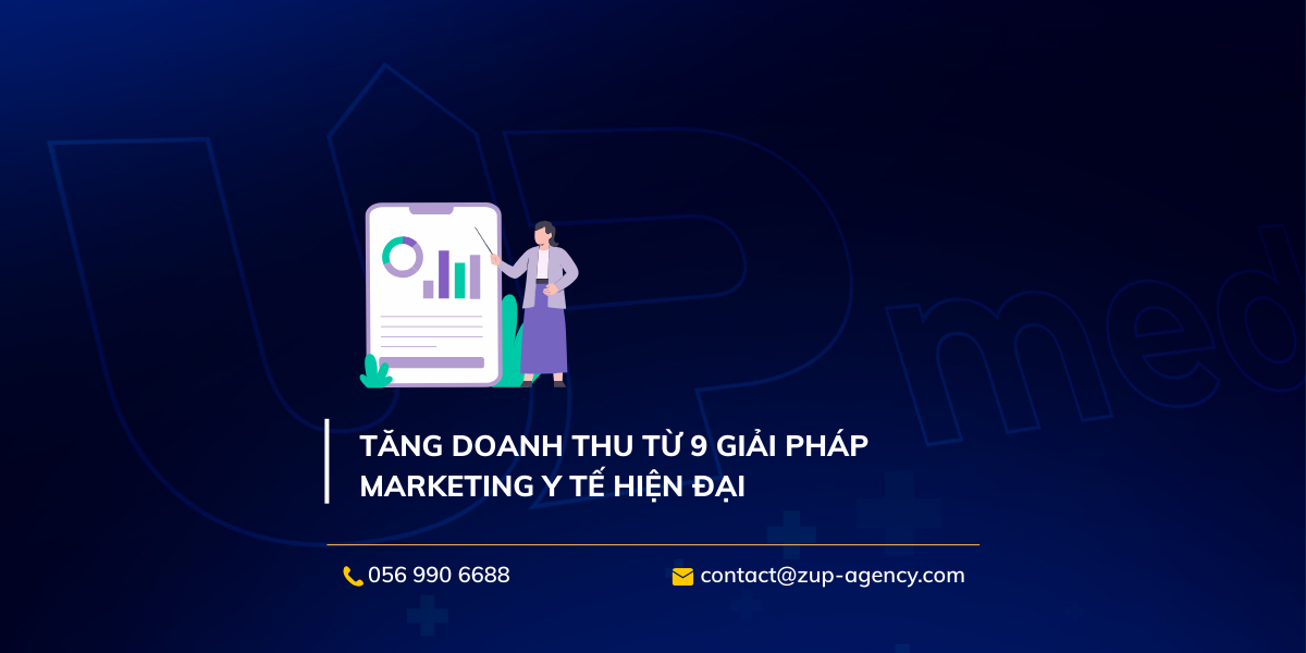 Tăng doanh thu từ 9 giải pháp Marketing y tế hiện đại