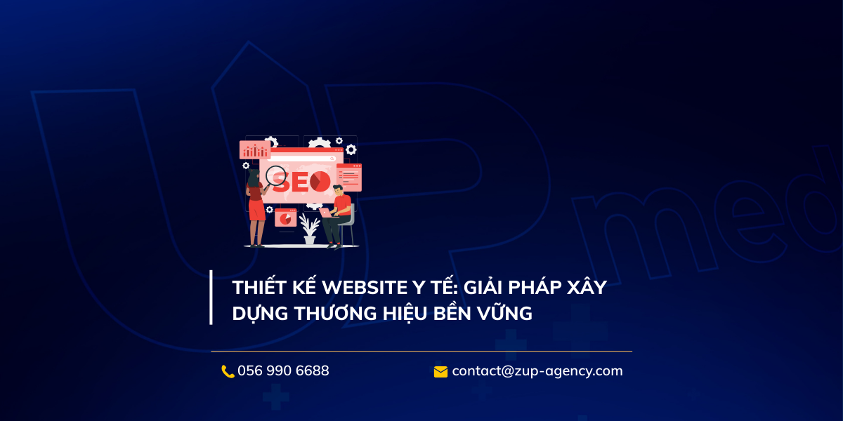 Thiết kế website y tế: Giải pháp xây dựng thương hiệu bền vững