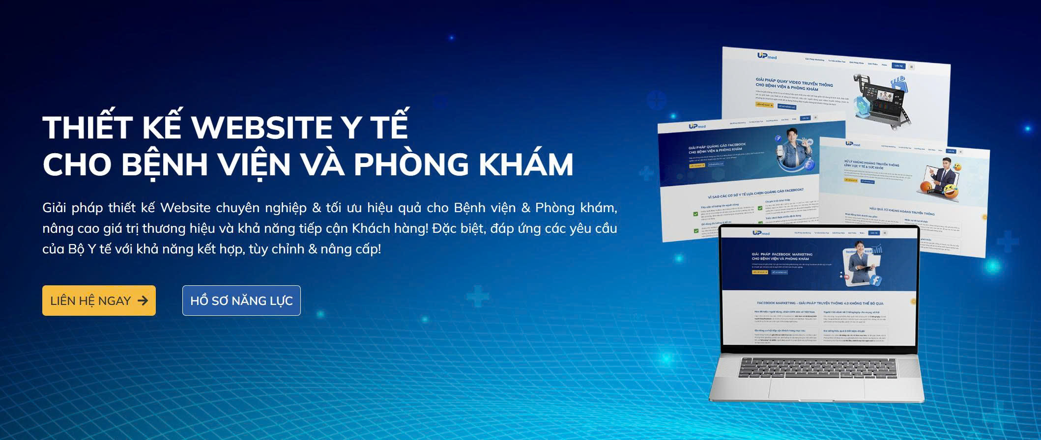 UPmed - Công ty thiết kế website y tế chuyên nghiệp tại Thành phố Hồ Chí Minh
